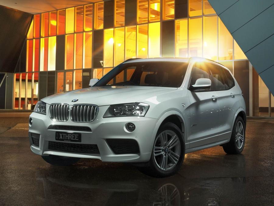 BMW X3 xDrive 3.0d M Sport Package (AU) '2012